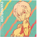 the album cover for Various Artists - Evangelion Finally (Original Soundtrack) [Blue Rei-nbow Splattered LP]