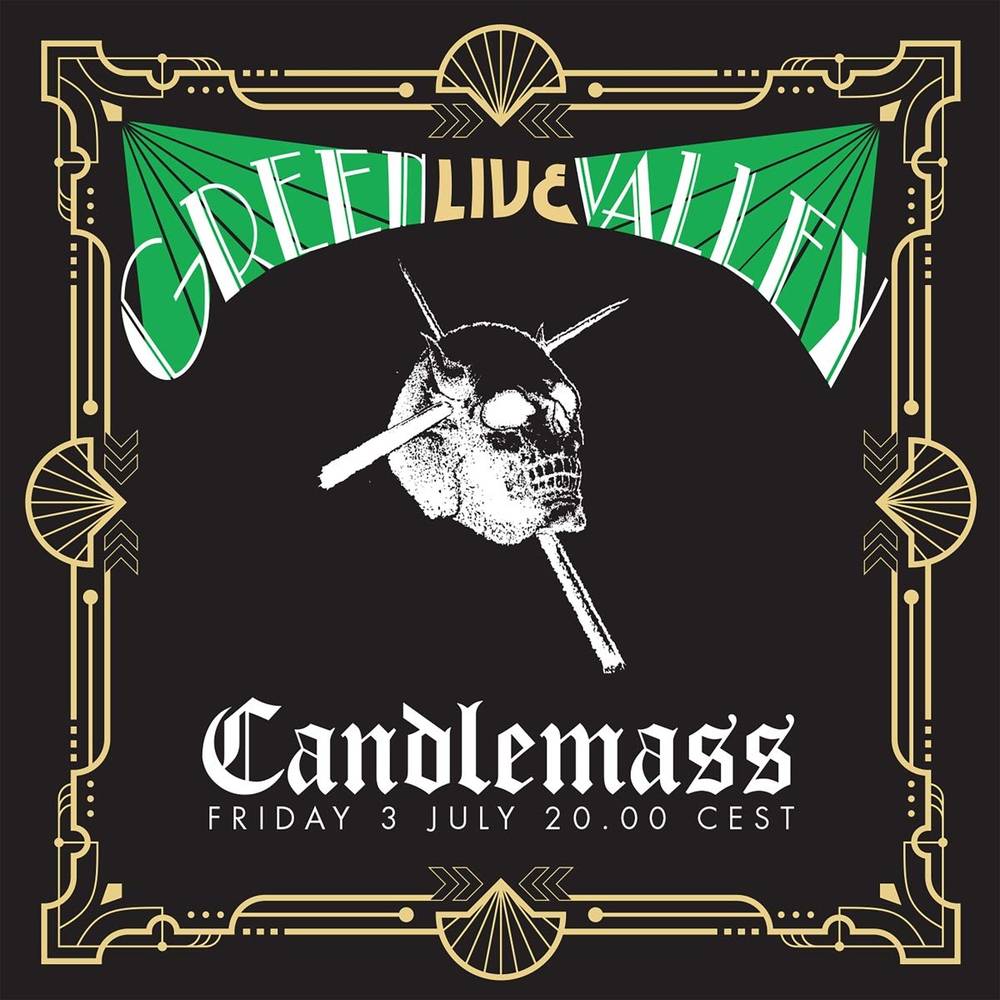 the album cover for Candlemass - Green Valley 'live' [2LP]