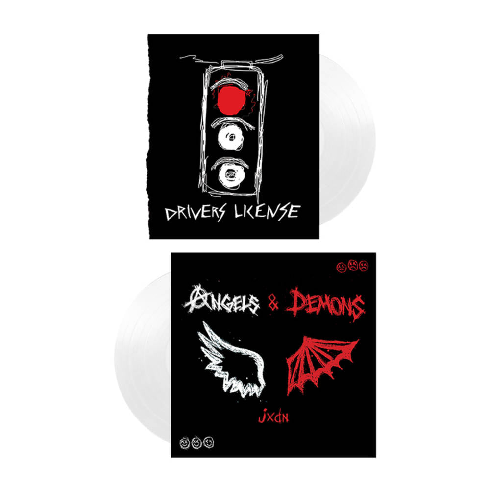 the album cover for jxdn - Angels & Demons/Driver's License [RSD Drops 2021]