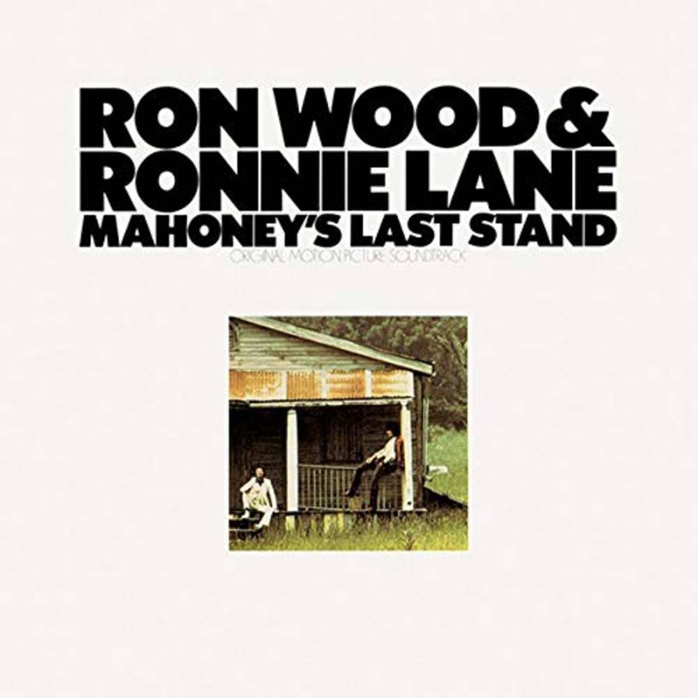 the album cover for Ronnie Wood - Mahoney's Last Stand [Limited Edition White LP]
