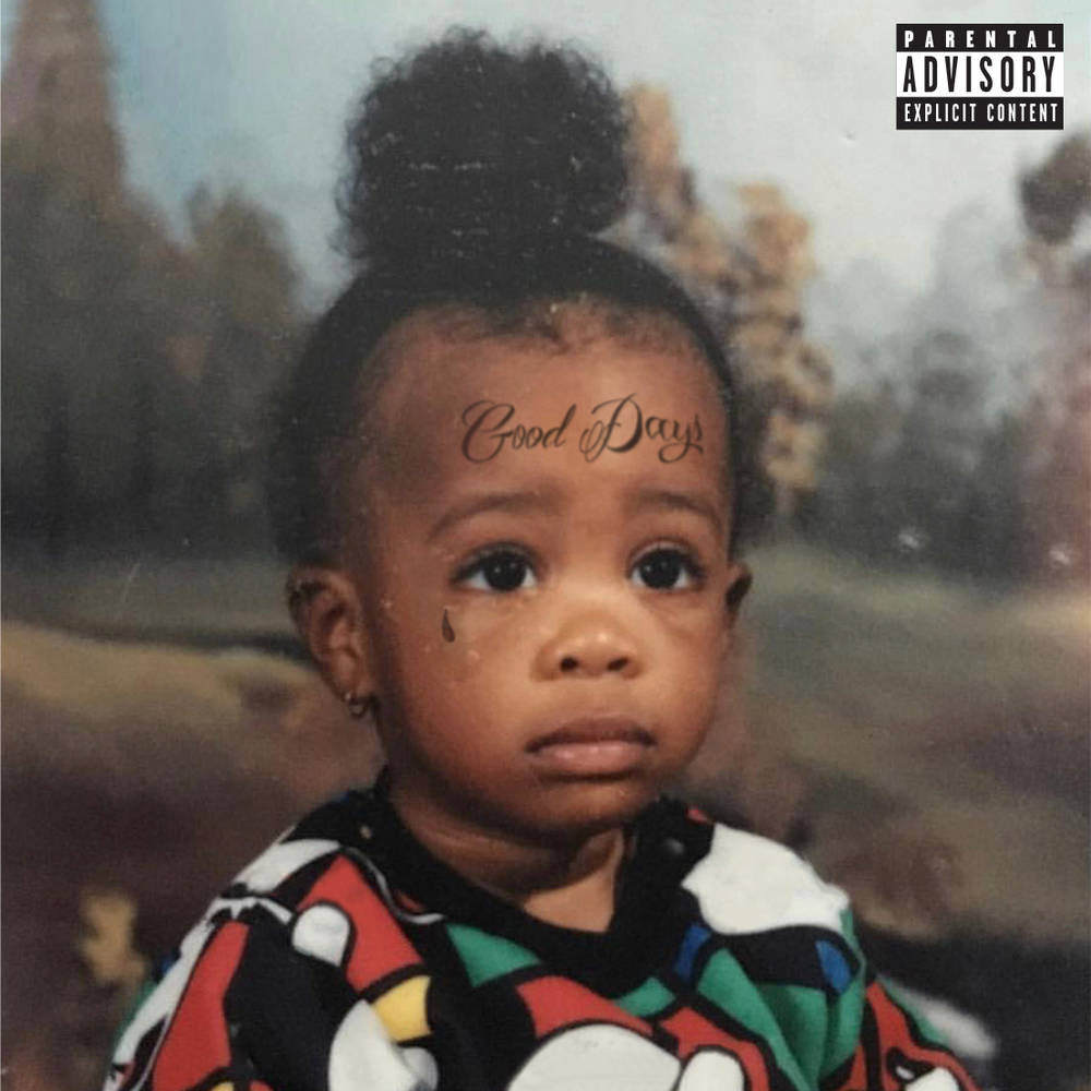 the album cover for SZA - Good Days [Opaque Yellow 10in Single]