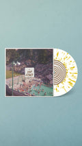 the album cover for Ghost Woman - Lost Echo's [Indie Exclusive Limited Edition White/Gold Splatter 7in Single]