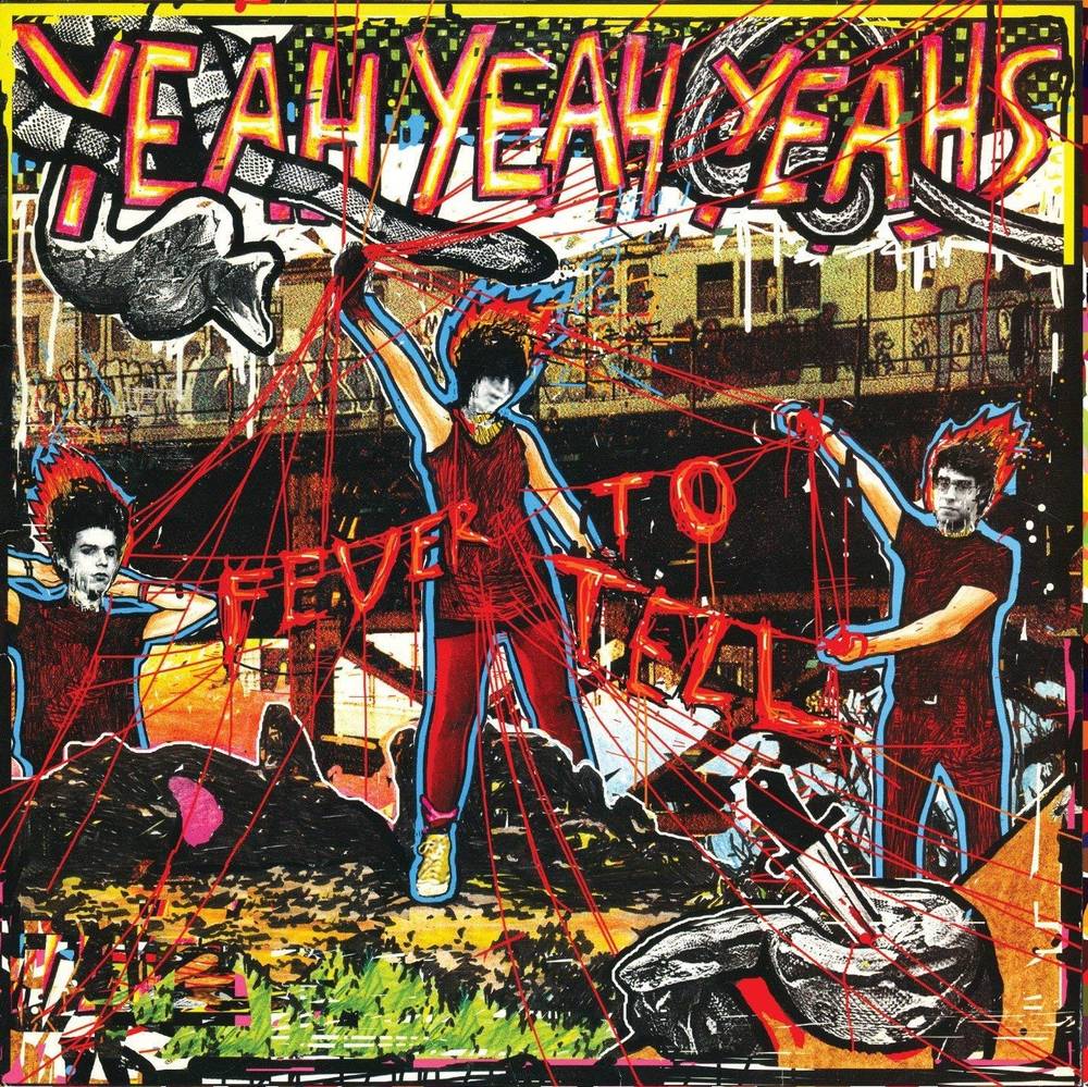 the album cover for Yeah Yeah Yeahs - Fever To Tell [Limited Edition Deluxe 2LP/USB Combo]