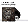 the album cover for Lacuna Coil - Live From The Apocalypse [Import 2LP+DVD]