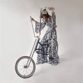 the album cover for Faye Webster - Faye Webster [White w/ Dark Blue Splatter LP]