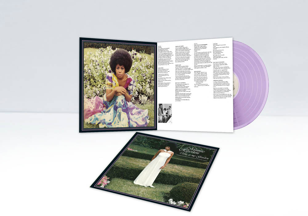 the album cover for Minnie Riperton - Come To My Garden [RSD Essential Lilac LP]