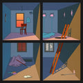 the album cover for We Were Promised Jetpacks - Enjoy The View [Indie Exclusive Limited Edition Orange LP]