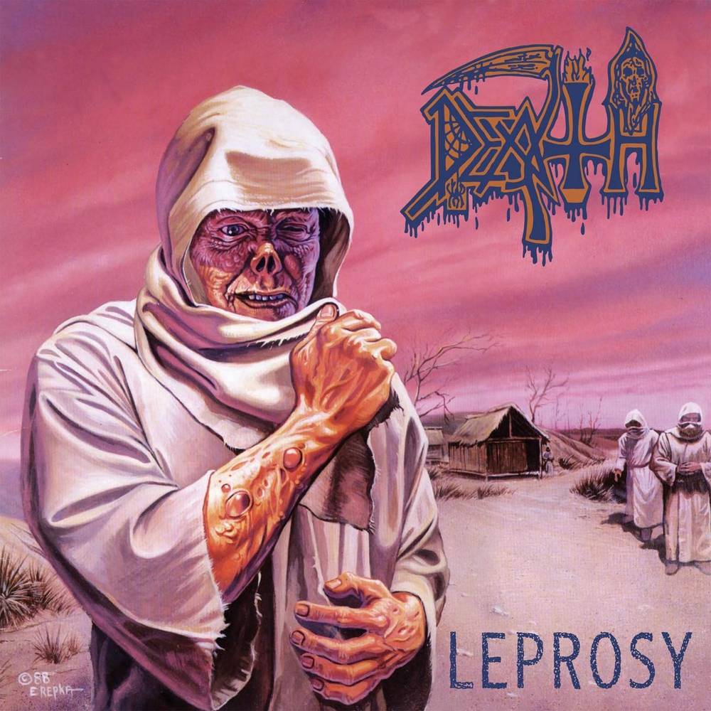 the album cover for Death - Leprosy [LP]