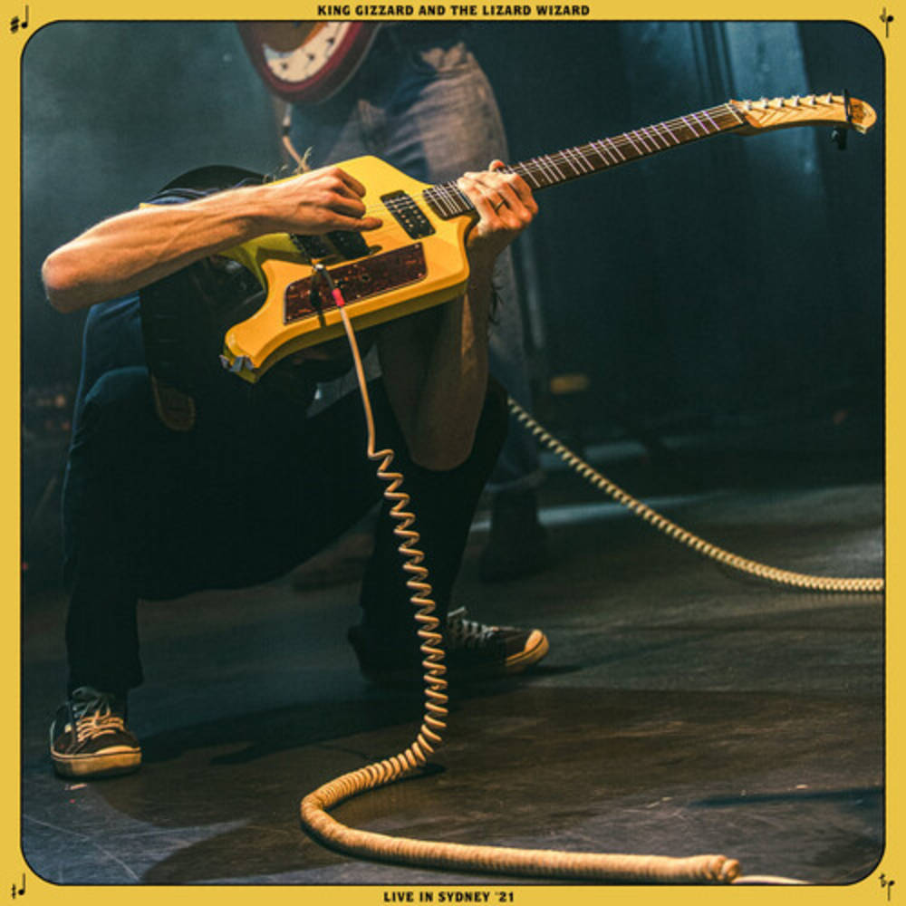 the album cover for King Gizzard & The Lizard Wizard - Live In Sydney '21 [Limited Edition LP]