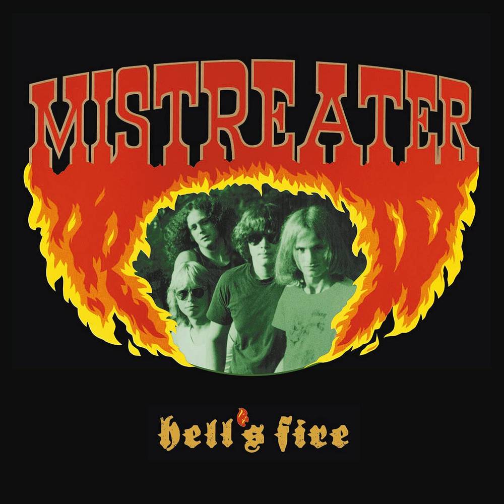 the album cover for Mistreater - Hell's Fire (Bonus Track) [Deluxe Edition LP]