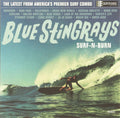 the album cover for Blue Stingrays - Surf N Burn