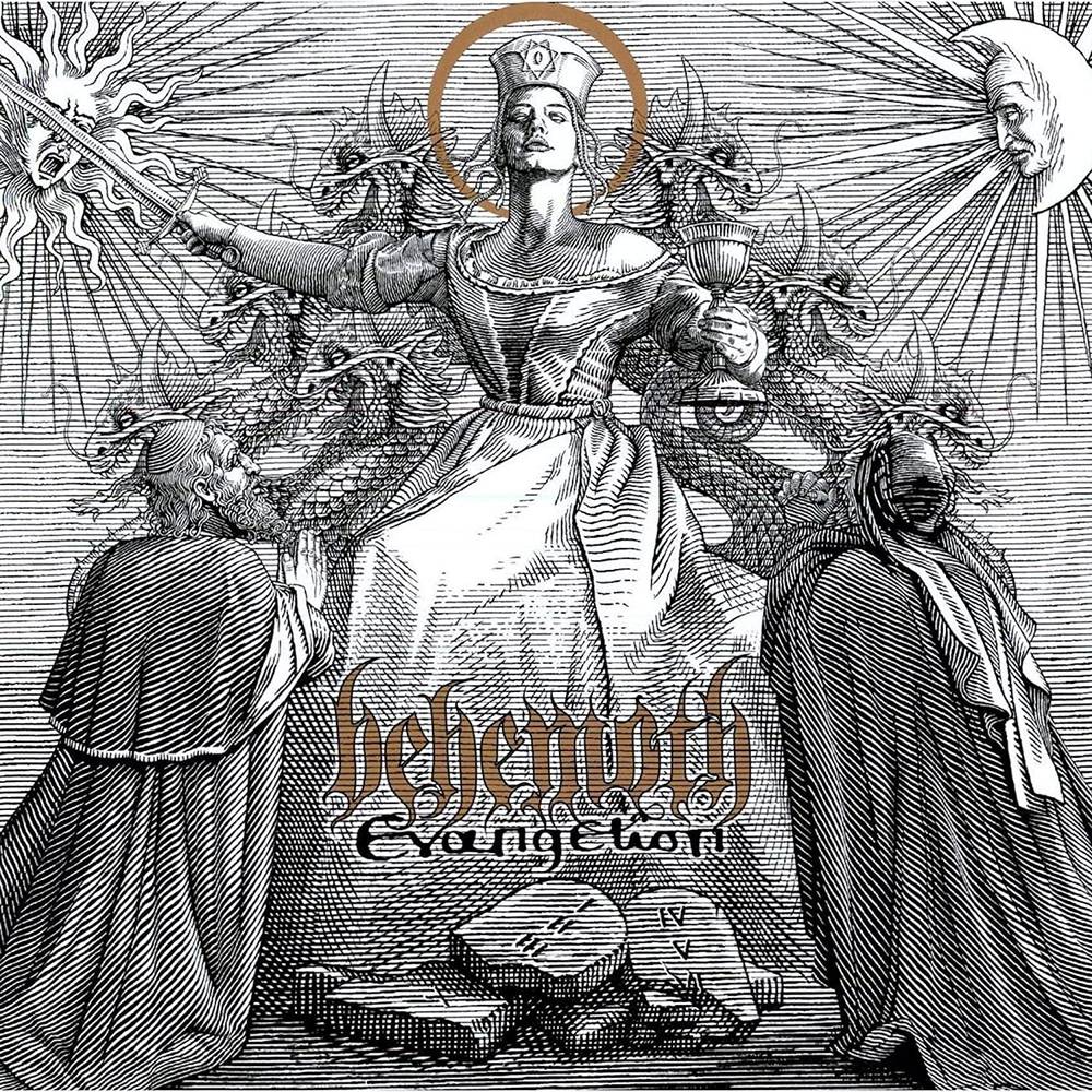 the album cover for Behemoth - Evangelion [Limited Edition White & Gold LP]