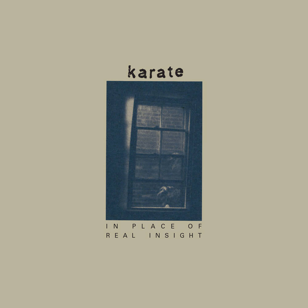 the album cover for Karate - In Place Of Real Insight [Gold Martini LP]