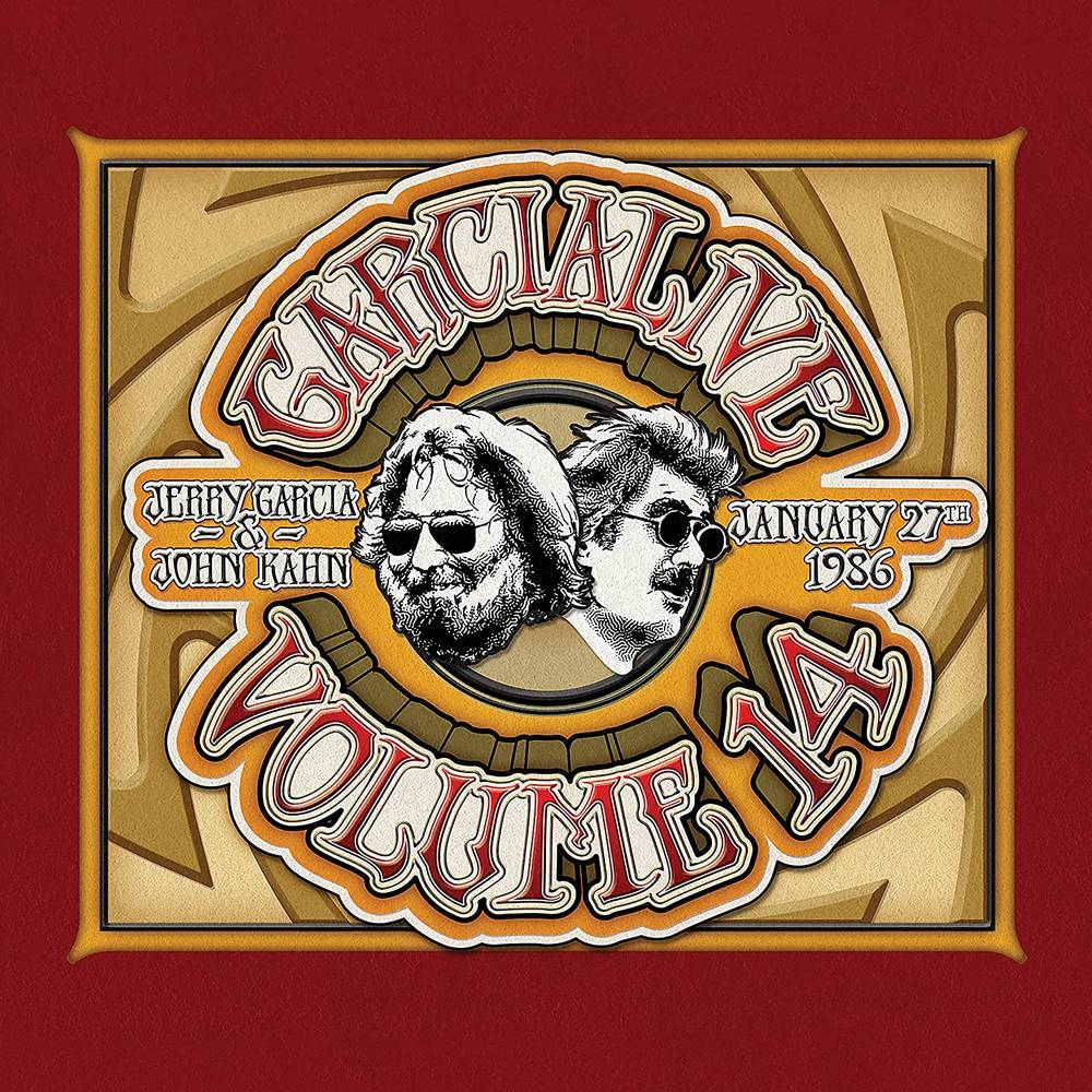 the album cover for Jerry Garcia - GarciaLive Volume 14: January 27th, 1986 The Ritz [LP]