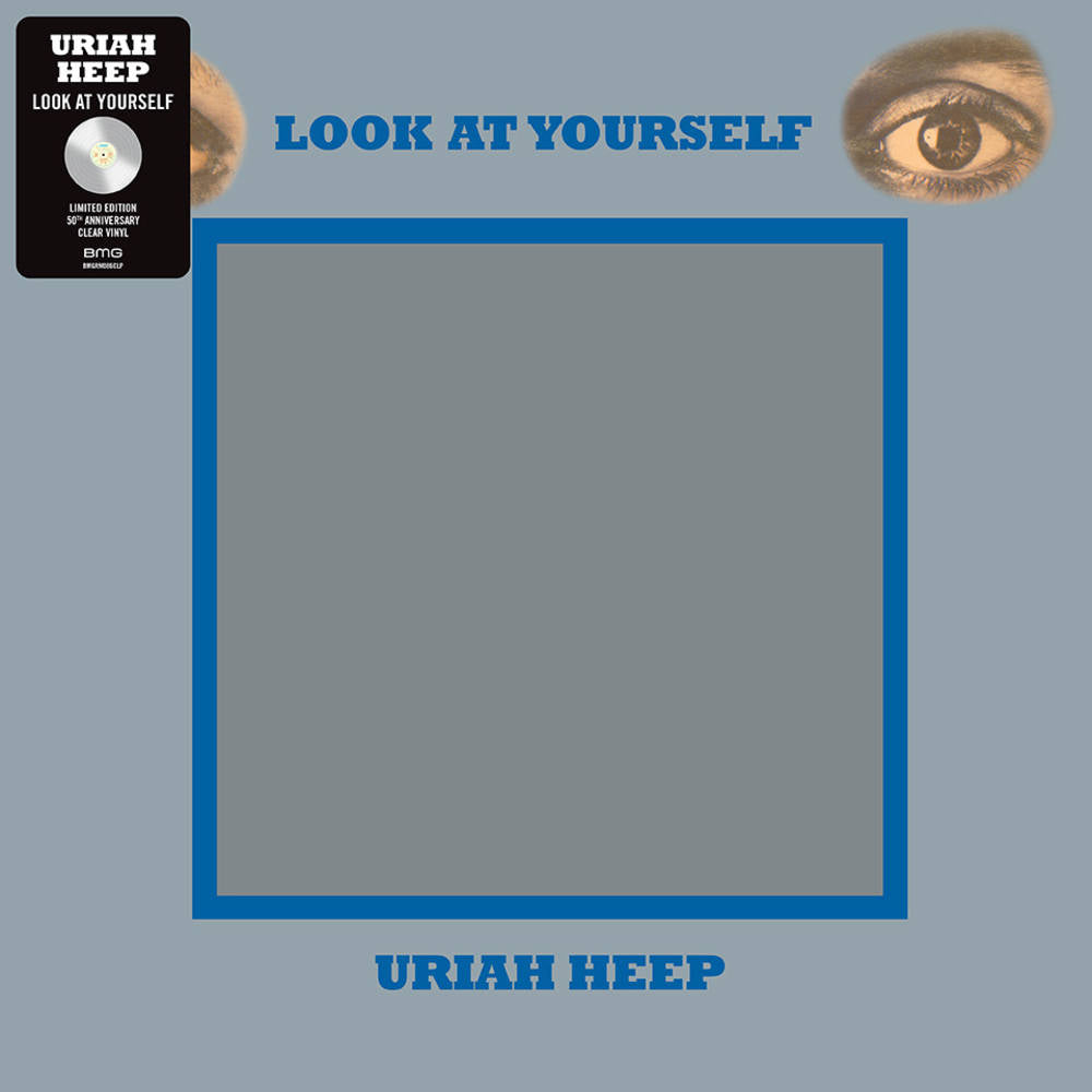 the album cover for Uriah Heep - Look At Yourself [Indie Exclusive Limited Edition Clear LP]