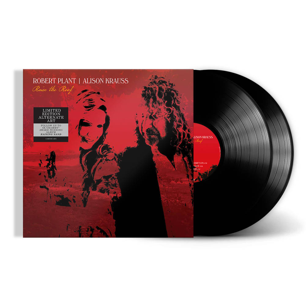 the album cover for Robert Plant & Alison Krauss - Raise The Roof [Indie Exclusive Limited Edition 2LP]