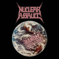 the album cover for Nuclear Assault - Handle WIth Care [Indie Exclusive Limited Edition Magna Red LP]