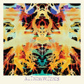 the album cover for All Them Witches - Sleeping Through The War [Limited Edition Orange and Red Swirl LP]
