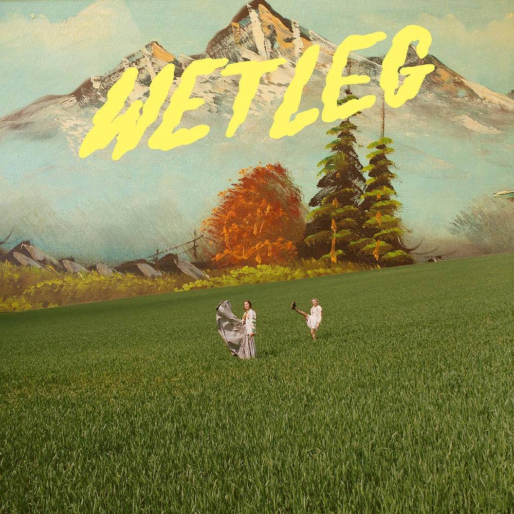 the album cover for Wet Leg - Chaise Longue [Vinyl Single]