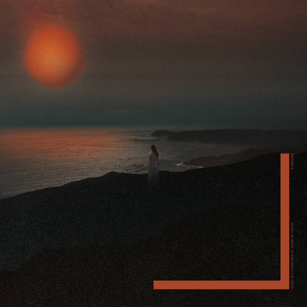 the album cover for Deserta - Every Moment, Everything You Need [Cloudy Orange LP]