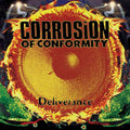 the album cover for Corrosion Of Conformity - Deliverance [Indie Exclusive Limited Edition Tangerine 2LP]