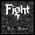 the album cover for Fight - War Of Words [Indie Exclusive Limited Edition White LP]