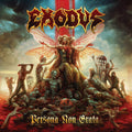 the album cover for Exodus - Persona Non Grata [Red & Mustard w/ Black Splatter 2LP]