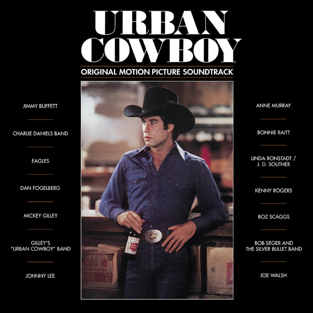 the album cover for Various Artists - Urban Cowboy [SYEOR 2022 Limited Edition Opaque Blue 2LP]