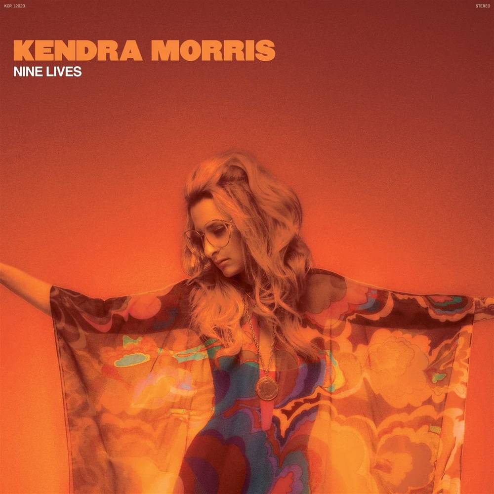 the album cover for Kendra Morris - Nine Lives [Indie Exclusive Limited Edition Coke Bottle LP]