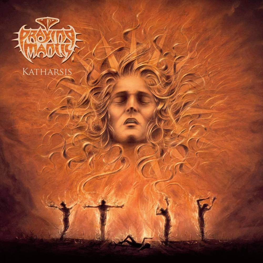 the album cover for Praying Mantis - Katharsis