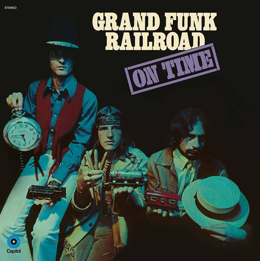 the album cover for Grand Funk Railroad - On Time [LP]