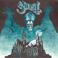 the album cover for Ghost - Opus Eponymous [Turquoise Sparkle LP]