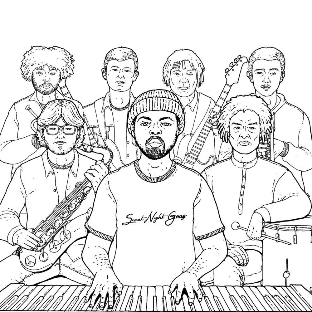 the album cover for Secret Night Gang - Secret Night Gang [Indie Exclusive Limited Edition LP]