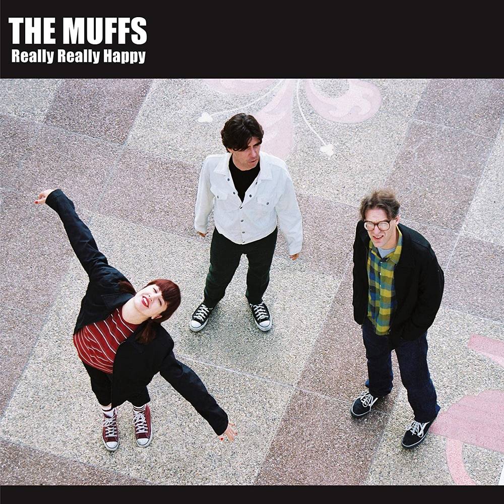 the album cover for The Muffs - Really Really Happy [Indie Exclusive Limited Edition Colored LP + 7in EP]