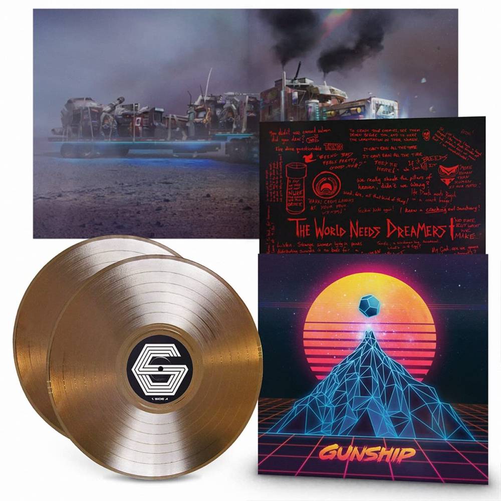 the album cover for Gunship - Gunship [Limited Edition Gold 2LP]