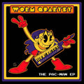 the album cover for Worm Quartet - The Pac-Man EP [Indie Exclusive Limited Edition Pac-Man Colored LP]