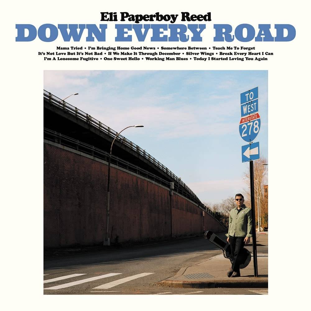 the album cover for Eli 'Paperboy' Reed - Down Every Road [LP]