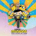 the album cover for Various Artists - Minions: The Rise Of Gru [Indie Exclusive Limited Edition Gru Blue 2 LP]
