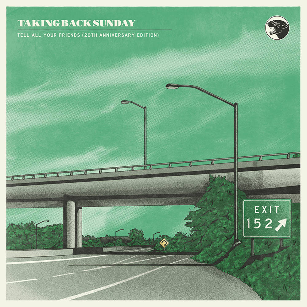 the album cover for Taking Back Sunday - Tell All Your Friends: 20th Anniversary Edition [Indie Exclusive Limited Edition Silver Smoke LP + Black 10in]