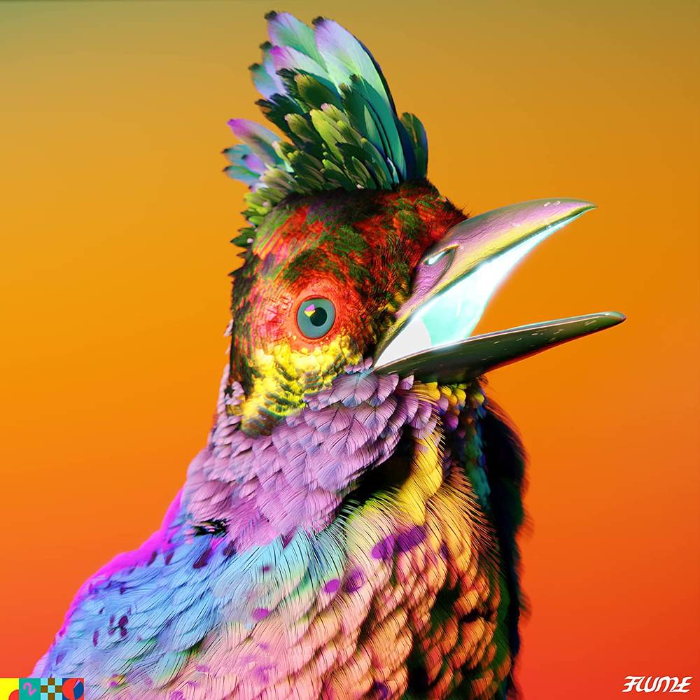 the album cover for Flume - Palaces