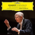 the album cover for Herbert Blomstedt / Gewandhausorchester - Schubert: Symphonies Nos. 8 'Unfinished' & 9 'The Great' [2 CD]