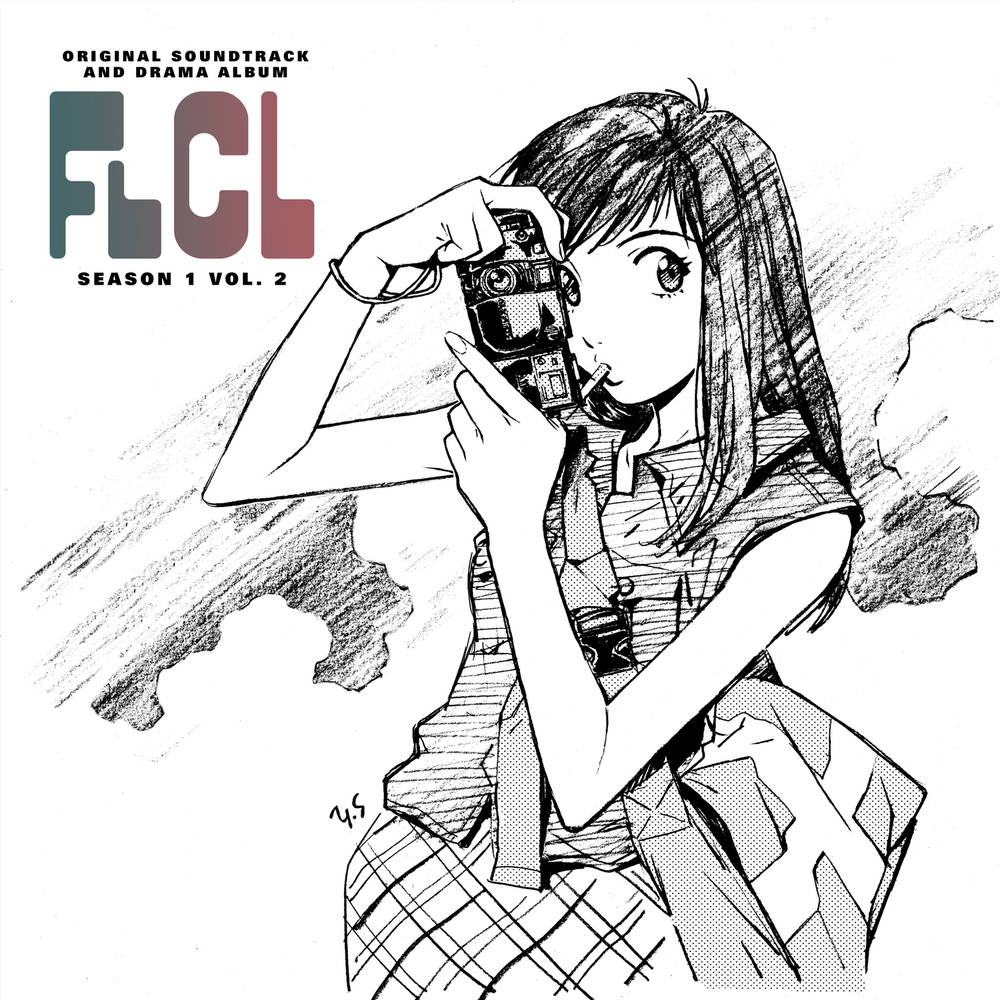 the album cover for the pillows - FLCL Season 1 Vol. 2 (Original Soundtrack and Drama Album) [2LP]