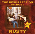 the album cover for Rusty - The Resurrection Of Rust