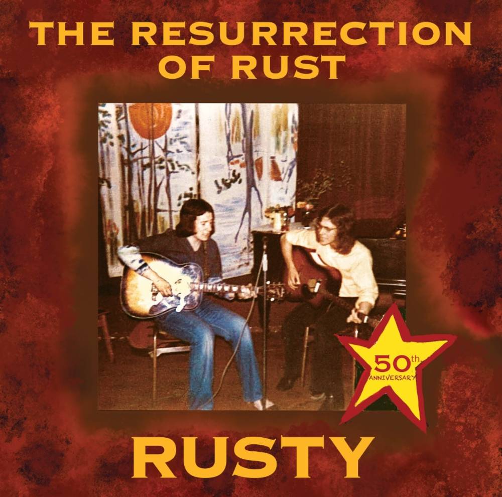 the album cover for Rusty - The Resurrection Of Rust