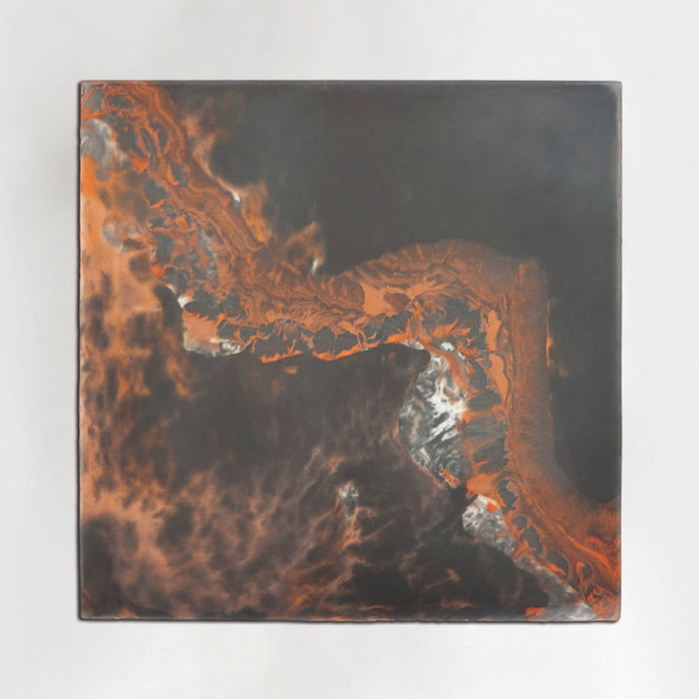 the album cover for High Vis - Blending [Peach Marble LP]