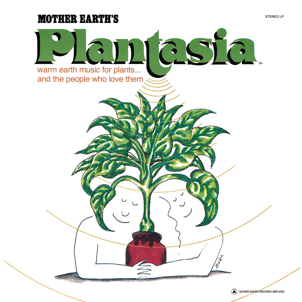 the album cover for Mort Garson - Mother Earth's Plantasia: SB 15 Year Edition [Caladium Pink & Green LP]