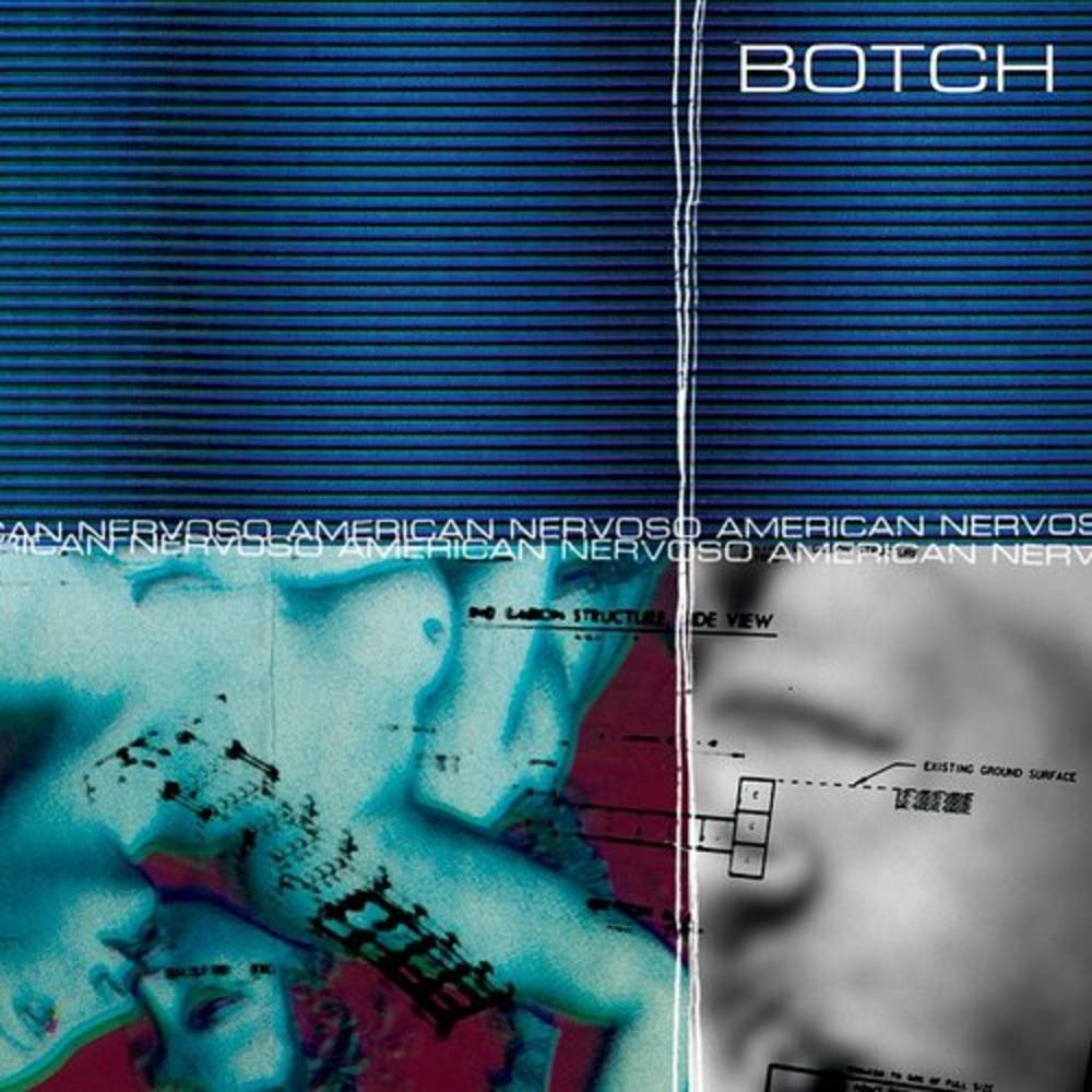 the album cover for Botch - American Nervoso: 25th Anniversary [Indie Exclusive Limited Edition Transparent Purple LP]