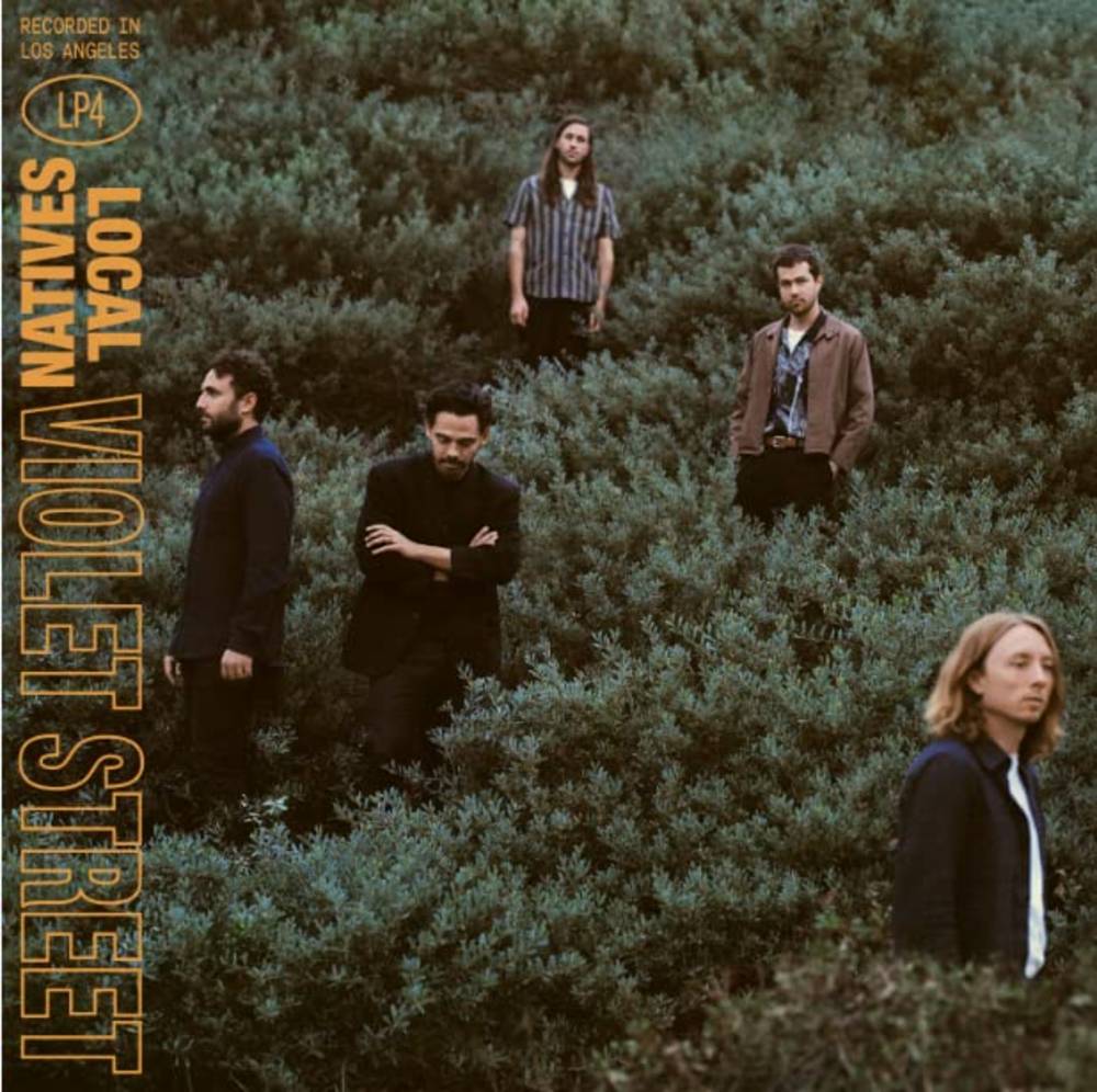 the album cover for Local Natives - VIOLET STREET[Limite dEdition Deluxe Cream LP/Red 10in Single]