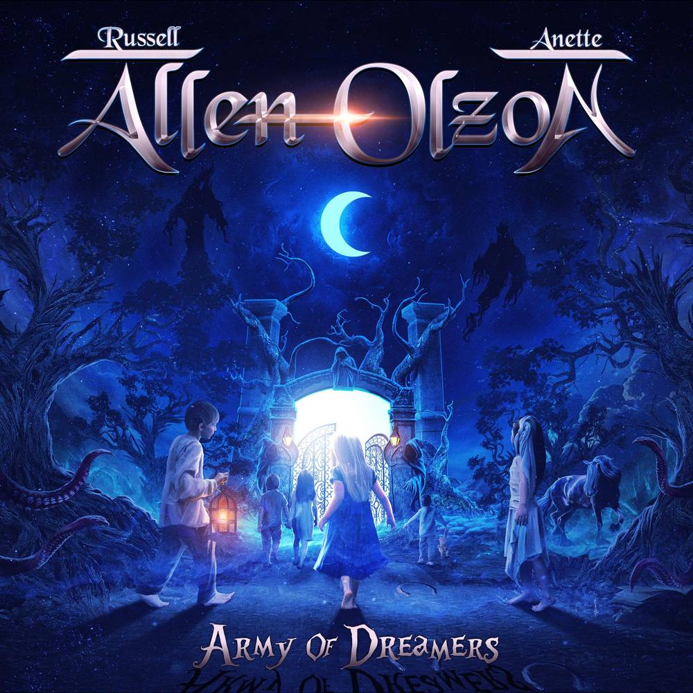 the album cover for Allen / Olzon - Army Of Dreamers