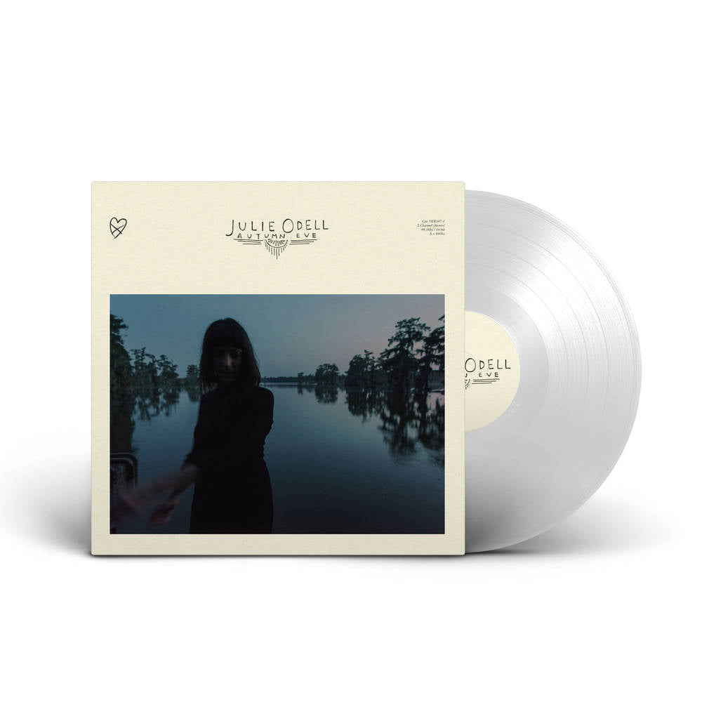 the album cover for Julie Odell - Autumn Eve [Indie Exclusive Limited Edition Clear LP]